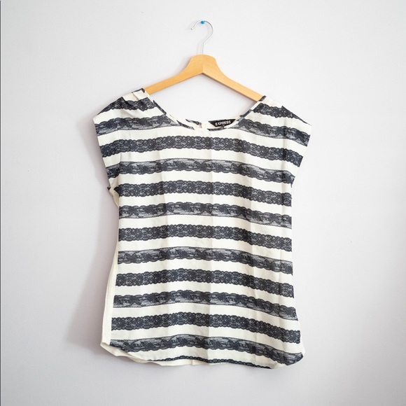 Express Lace Top - Picture 1 of 2